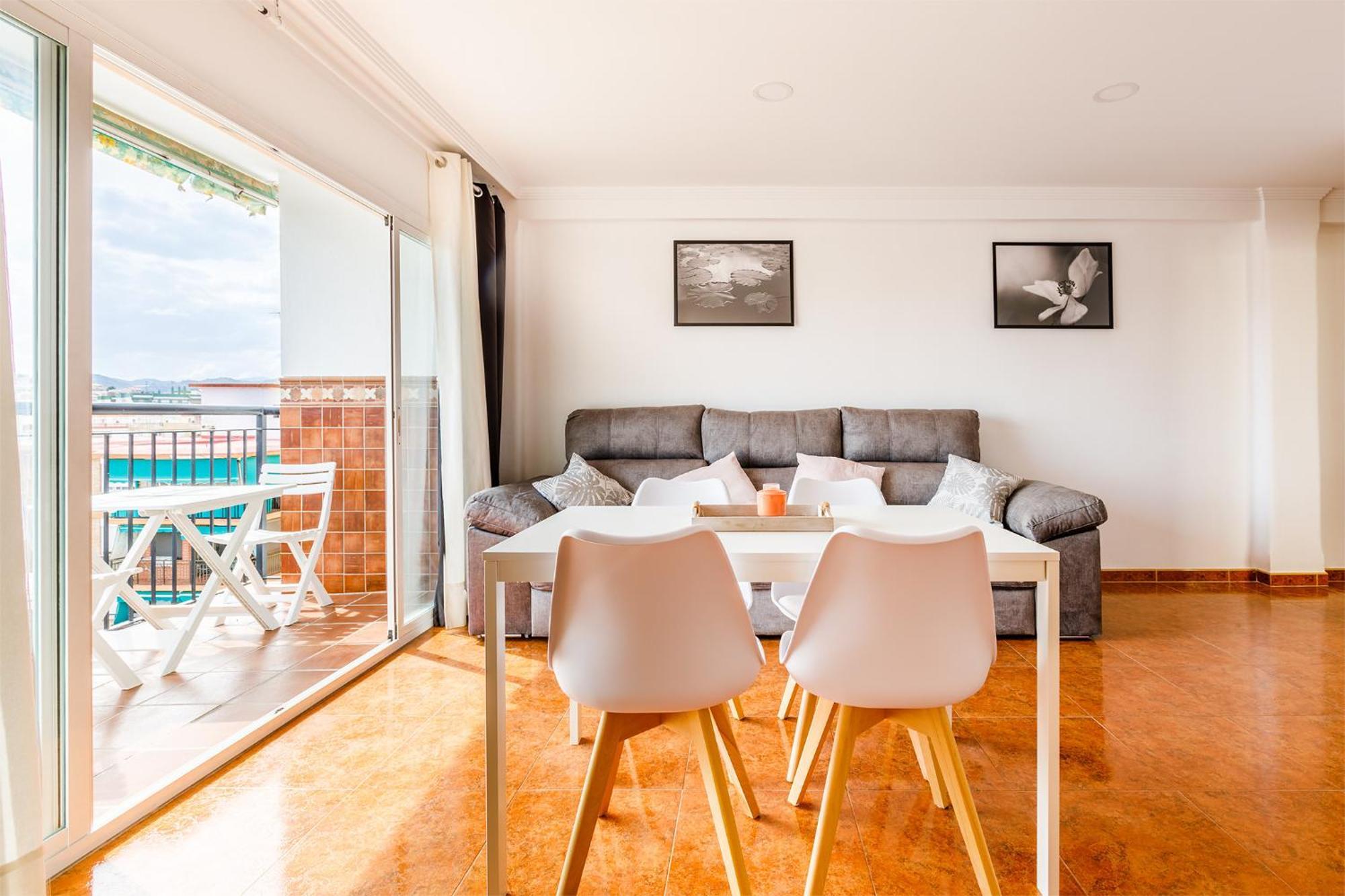 Ferienwohnung A&N Azucena Torre Del Mar Exterior foto